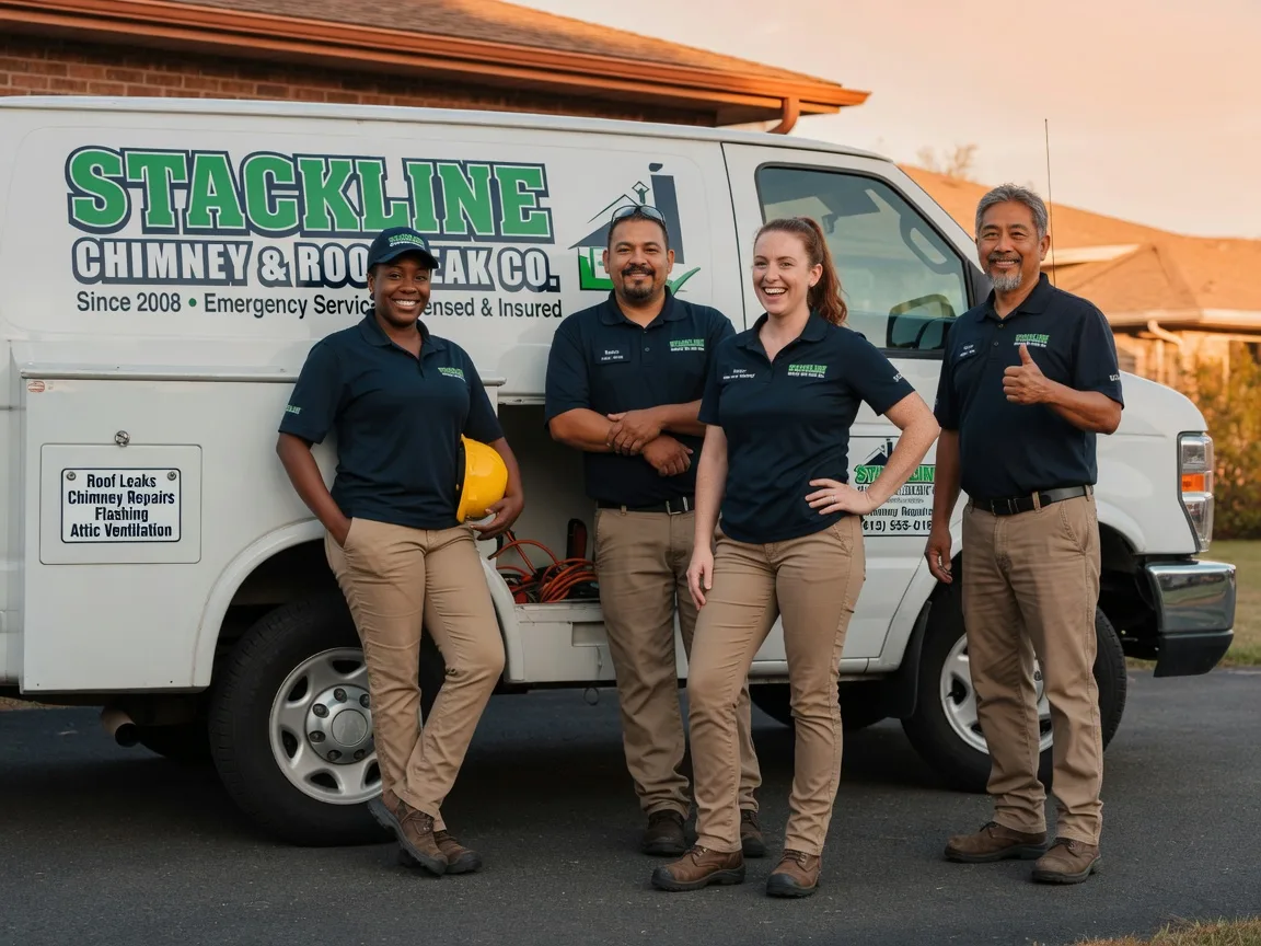 Chimney flashing repair company in Sterling, NE